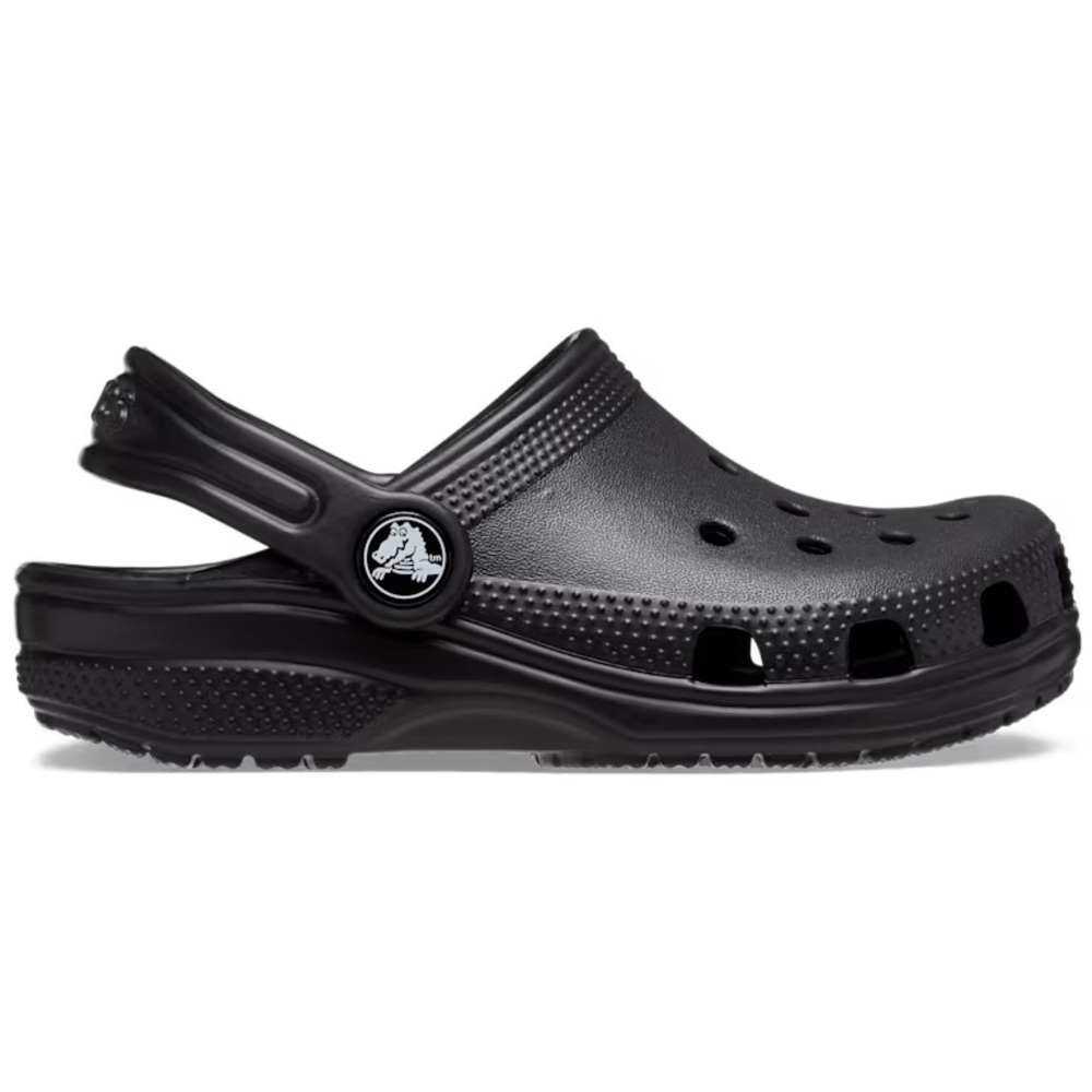 CROCS Black Classic Slip-On Toddler Clog